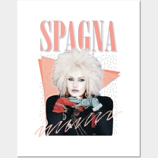 Spagna / 80s Retro Fan Art Design Posters and Art